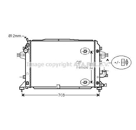 Radiator, racire motor PRASCO OLA2460</br>Piesa auto pentru Radiator racire apa/ ulei Radiator, racire motor PRASCO OLA2460</br>Piesa auto pentru Radiator racire apa/ ulei