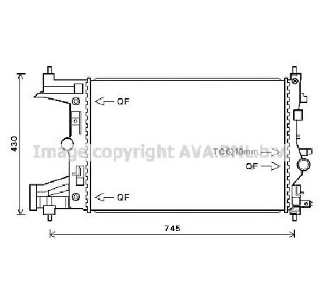 Radiator, racire motor PRASCO OLA2486</br>Piesa auto pentru Radiator racire apa/ ulei Radiator, racire motor PRASCO OLA2486</br>Piesa auto pentru Radiator racire apa/ ulei