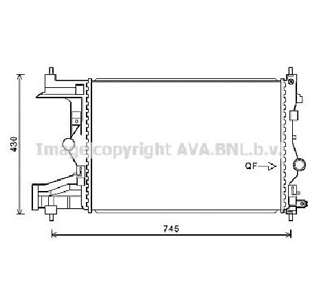 Radiator, racire motor PRASCO OLA2487</br>Piesa auto pentru Radiator racire apa/ ulei Radiator, racire motor PRASCO OLA2487</br>Piesa auto pentru Radiator racire apa/ ulei