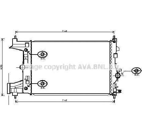 Radiator, racire motor PRASCO OLA2545</br>Piesa auto pentru Radiator racire apa/ ulei Radiator, racire motor PRASCO OLA2545</br>Piesa auto pentru Radiator racire apa/ ulei