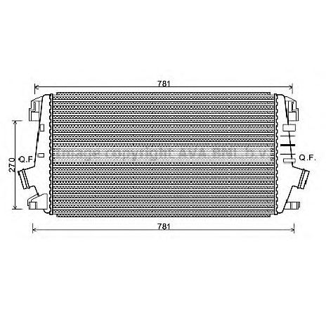 Intercooler, compresor PRASCO OLA4550</br>Piesa auto pentru Turbocompressor Intercooler, compresor PRASCO OLA4550</br>Piesa auto pentru Turbocompressor