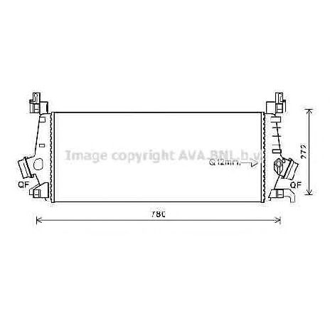 Intercooler, compresor PRASCO OLA4647</br>Piesa auto pentru Turbocompressor Intercooler, compresor PRASCO OLA4647</br>Piesa auto pentru Turbocompressor