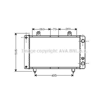 Radiator, racire motor PRASCO PE2032</br>Piesa auto pentru Radiator racire apa/ ulei Radiator, racire motor PRASCO PE2032</br>Piesa auto pentru Radiator racire apa/ ulei