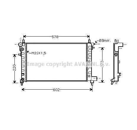 Radiator, racire motor PRASCO PE2149</br>Piesa auto pentru Radiator racire apa/ ulei Radiator, racire motor PRASCO PE2149</br>Piesa auto pentru Radiator racire apa/ ulei