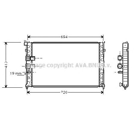 Radiator, racire motor PRASCO PE2178</br>Piesa auto pentru Radiator racire apa/ ulei Radiator, racire motor PRASCO PE2178</br>Piesa auto pentru Radiator racire apa/ ulei