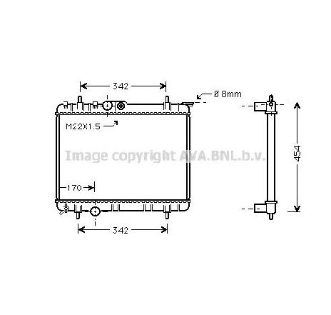 Radiator, racire motor PRASCO PE2190</br>Piesa auto pentru Radiator racire apa/ ulei Radiator, racire motor PRASCO PE2190</br>Piesa auto pentru Radiator racire apa/ ulei