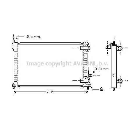 Radiator, racire motor PRASCO PE2196</br>Piesa auto pentru Radiator racire apa/ ulei Radiator, racire motor PRASCO PE2196</br>Piesa auto pentru Radiator racire apa/ ulei