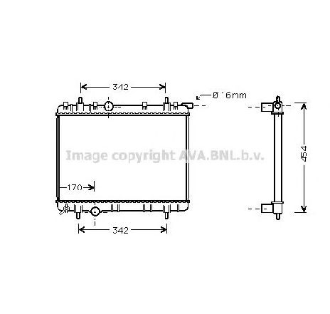 Radiator, racire motor PRASCO PE2245</br>Piesa auto pentru Radiator racire apa/ ulei Radiator, racire motor PRASCO PE2245</br>Piesa auto pentru Radiator racire apa/ ulei