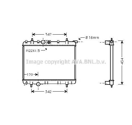 Radiator, racire motor PRASCO PE2248</br>Piesa auto pentru Radiator racire apa/ ulei Radiator, racire motor PRASCO PE2248</br>Piesa auto pentru Radiator racire apa/ ulei