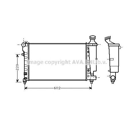 Radiator, racire motor PRASCO PE2262</br>Piesa auto pentru Radiator racire apa/ ulei Radiator, racire motor PRASCO PE2262</br>Piesa auto pentru Radiator racire apa/ ulei