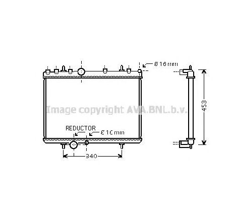 Radiator, racire motor PRASCO PE2266</br>Piesa auto pentru Radiator racire apa/ ulei Radiator, racire motor PRASCO PE2266</br>Piesa auto pentru Radiator racire apa/ ulei