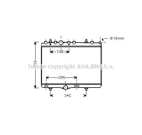 Radiator, racire motor PRASCO PE2290</br>Piesa auto pentru Radiator racire apa/ ulei Radiator, racire motor PRASCO PE2290</br>Piesa auto pentru Radiator racire apa/ ulei