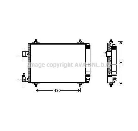 Condensator, climatizare PRASCO PE5286D</br>Piesa auto pentru Sistem de aer conditionat Condensator, climatizare PRASCO PE5286D</br>Piesa auto pentru Sistem de aer conditionat