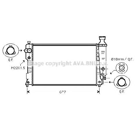 Radiator, racire motor PRASCO PEA2125</br>Piesa auto pentru Radiator racire apa/ ulei Radiator, racire motor PRASCO PEA2125</br>Piesa auto pentru Radiator racire apa/ ulei