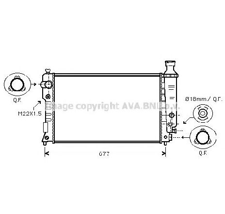 Radiator, racire motor PRASCO PEA2127</br>Piesa auto pentru Radiator racire apa/ ulei Radiator, racire motor PRASCO PEA2127</br>Piesa auto pentru Radiator racire apa/ ulei