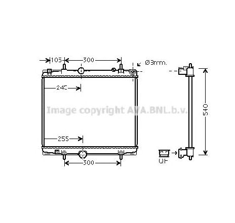 Radiator, racire motor PRASCO PEA2331</br>Piesa auto pentru Radiator racire apa/ ulei Radiator, racire motor PRASCO PEA2331</br>Piesa auto pentru Radiator racire apa/ ulei
