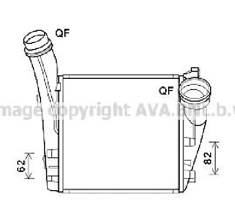 Intercooler, compresor PRASCO PR4085</br>Piesa auto pentru Turbocompressor Intercooler, compresor PRASCO PR4085</br>Piesa auto pentru Turbocompressor
