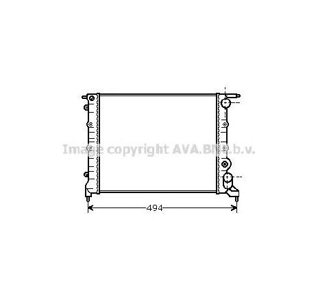 Radiator, racire motor PRASCO RT2043</br>Piesa auto pentru Radiator racire apa/ ulei Radiator, racire motor PRASCO RT2043</br>Piesa auto pentru Radiator racire apa/ ulei