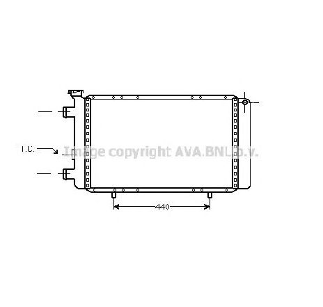 Radiator, racire motor PRASCO RT2066</br>Piesa auto pentru Radiator racire apa/ ulei Radiator, racire motor PRASCO RT2066</br>Piesa auto pentru Radiator racire apa/ ulei