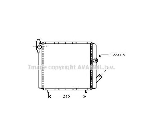 Radiator, racire motor PRASCO RT2070</br>Piesa auto pentru Radiator racire apa/ ulei Radiator, racire motor PRASCO RT2070</br>Piesa auto pentru Radiator racire apa/ ulei