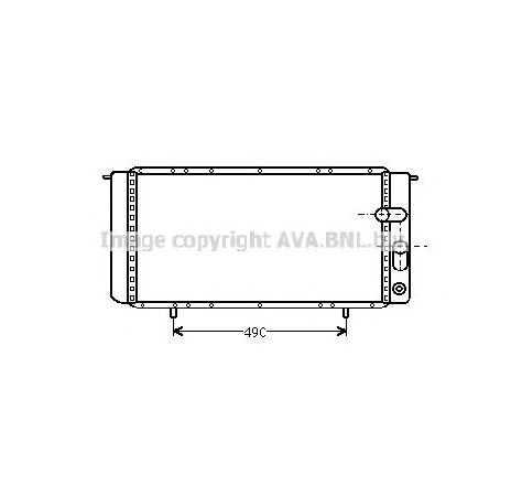 Radiator, racire motor PRASCO RT2104</br>Piesa auto pentru Radiator racire apa/ ulei Radiator, racire motor PRASCO RT2104</br>Piesa auto pentru Radiator racire apa/ ulei