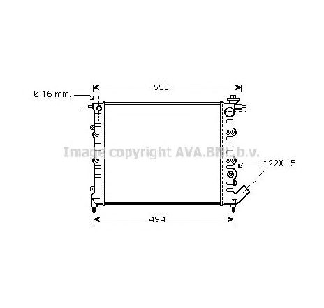 Radiator, racire motor PRASCO RT2109</br>Piesa auto pentru Radiator racire apa/ ulei Radiator, racire motor PRASCO RT2109</br>Piesa auto pentru Radiator racire apa/ ulei
