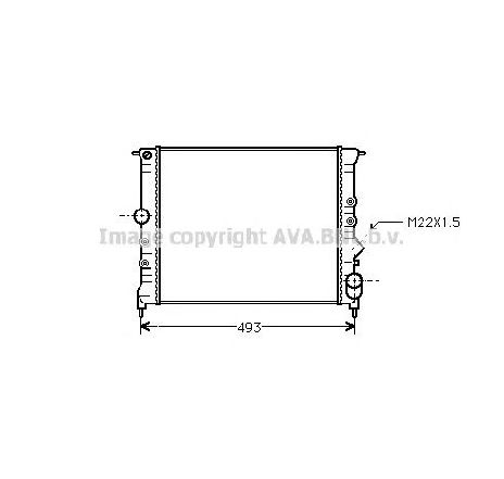 Radiator, racire motor PRASCO RT2119</br>Piesa auto pentru Radiator racire apa/ ulei Radiator, racire motor PRASCO RT2119</br>Piesa auto pentru Radiator racire apa/ ulei