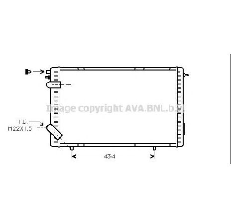 Radiator, racire motor PRASCO RT2126</br>Piesa auto pentru Radiator racire apa/ ulei Radiator, racire motor PRASCO RT2126</br>Piesa auto pentru Radiator racire apa/ ulei