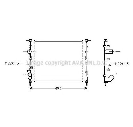 Radiator, racire motor PRASCO RT2197</br>Piesa auto pentru Radiator racire apa/ ulei Radiator, racire motor PRASCO RT2197</br>Piesa auto pentru Radiator racire apa/ ulei