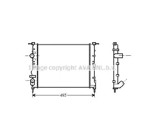 Radiator, racire motor PRASCO RT2218</br>Piesa auto pentru Radiator racire apa/ ulei Radiator, racire motor PRASCO RT2218</br>Piesa auto pentru Radiator racire apa/ ulei