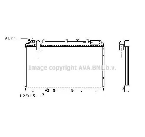 Radiator, racire motor PRASCO RT2240</br>Piesa auto pentru Radiator racire apa/ ulei Radiator, racire motor PRASCO RT2240</br>Piesa auto pentru Radiator racire apa/ ulei