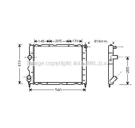 Radiator, racire motor PRASCO RT2268</br>Piesa auto pentru Radiator racire apa/ ulei Radiator, racire motor PRASCO RT2268</br>Piesa auto pentru Radiator racire apa/ ulei
