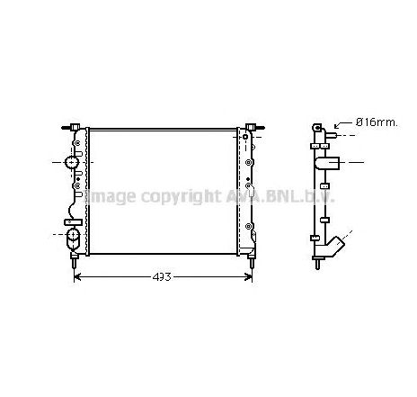 Radiator, racire motor PRASCO RT2271</br>Piesa auto pentru Radiator racire apa/ ulei Radiator, racire motor PRASCO RT2271</br>Piesa auto pentru Radiator racire apa/ ulei