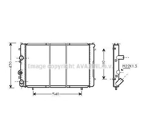 Radiator, racire motor PRASCO RT2274</br>Piesa auto pentru Radiator racire apa/ ulei Radiator, racire motor PRASCO RT2274</br>Piesa auto pentru Radiator racire apa/ ulei
