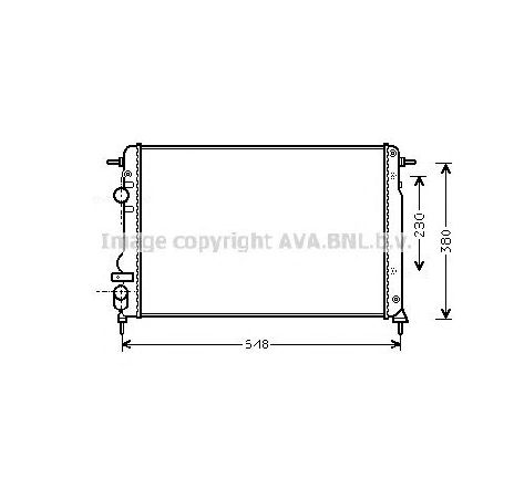 Radiator, racire motor PRASCO RT2312</br>Piesa auto pentru Radiator racire apa/ ulei Radiator, racire motor PRASCO RT2312</br>Piesa auto pentru Radiator racire apa/ ulei