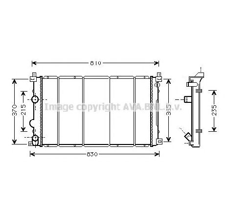 Radiator, racire motor PRASCO RT2361</br>Piesa auto pentru Radiator racire apa/ ulei Radiator, racire motor PRASCO RT2361</br>Piesa auto pentru Radiator racire apa/ ulei