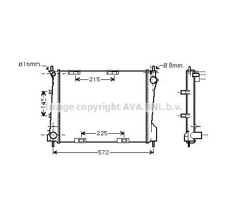 Radiator, racire motor PRASCO RT2371</br>Piesa auto pentru Radiator racire apa/ ulei Radiator, racire motor PRASCO RT2371</br>Piesa auto pentru Radiator racire apa/ ulei