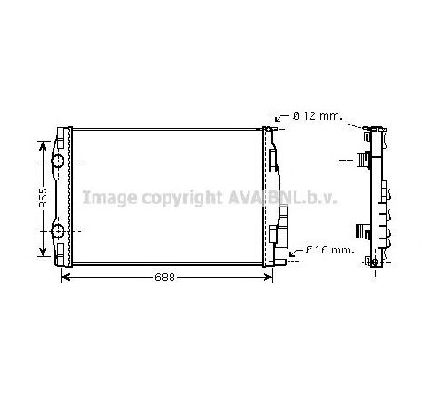 Radiator, racire motor PRASCO RT2387</br>Piesa auto pentru Radiator racire apa/ ulei Radiator, racire motor PRASCO RT2387</br>Piesa auto pentru Radiator racire apa/ ulei