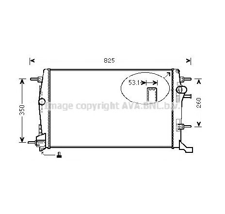 Radiator, racire motor PRASCO RT2414</br>Piesa auto pentru Radiator racire apa/ ulei Radiator, racire motor PRASCO RT2414</br>Piesa auto pentru Radiator racire apa/ ulei