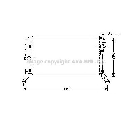 Radiator, racire motor PRASCO RT2419</br>Piesa auto pentru Radiator racire apa/ ulei Radiator, racire motor PRASCO RT2419</br>Piesa auto pentru Radiator racire apa/ ulei