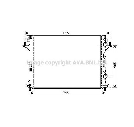 Radiator, racire motor PRASCO RT2421</br>Piesa auto pentru Radiator racire apa/ ulei Radiator, racire motor PRASCO RT2421</br>Piesa auto pentru Radiator racire apa/ ulei