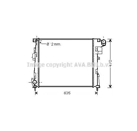 Radiator, racire motor PRASCO RT2427</br>Piesa auto pentru Radiator racire apa/ ulei Radiator, racire motor PRASCO RT2427</br>Piesa auto pentru Radiator racire apa/ ulei