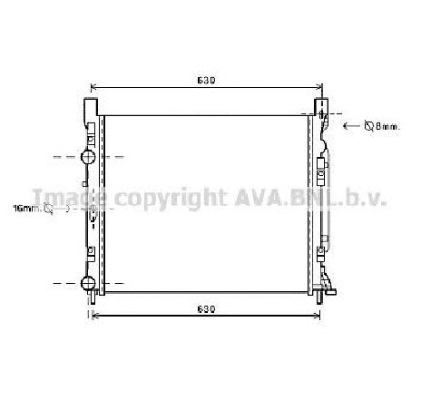 Radiator, racire motor PRASCO RT2470</br>Piesa auto pentru Radiator racire apa/ ulei Radiator, racire motor PRASCO RT2470</br>Piesa auto pentru Radiator racire apa/ ulei