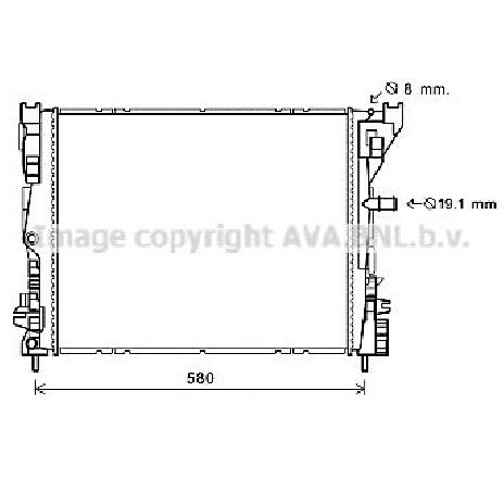 Radiator, racire motor PRASCO RT2608</br>Piesa auto pentru Radiator racire apa/ ulei Radiator, racire motor PRASCO RT2608</br>Piesa auto pentru Radiator racire apa/ ulei
