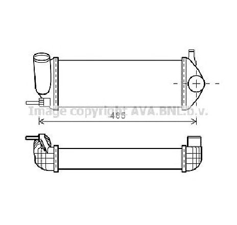 Intercooler, compresor PRASCO RT4471</br>Piesa auto pentru Turbocompressor Intercooler, compresor PRASCO RT4471</br>Piesa auto pentru Turbocompressor