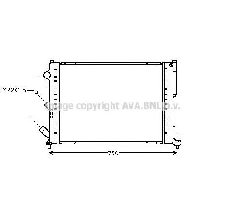 Radiator, racire motor PRASCO RTA2165</br>Piesa auto pentru Radiator racire apa/ ulei Radiator, racire motor PRASCO RTA2165</br>Piesa auto pentru Radiator racire apa/ ulei