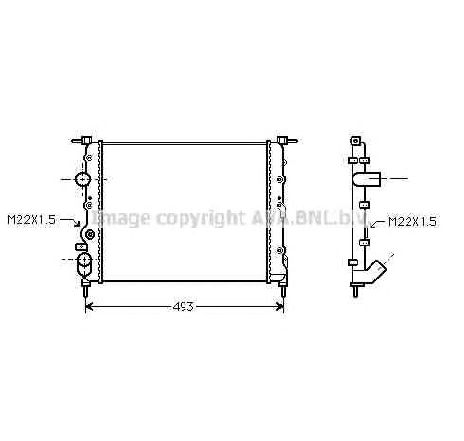 Radiator, racire motor PRASCO RTA2197</br>Piesa auto pentru Radiator racire apa/ ulei Radiator, racire motor PRASCO RTA2197</br>Piesa auto pentru Radiator racire apa/ ulei