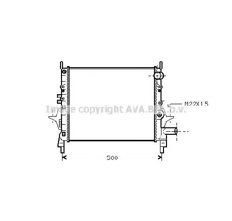 Radiator, racire motor PRASCO RTA2206</br>Piesa auto pentru Radiator racire apa/ ulei Radiator, racire motor PRASCO RTA2206</br>Piesa auto pentru Radiator racire apa/ ulei
