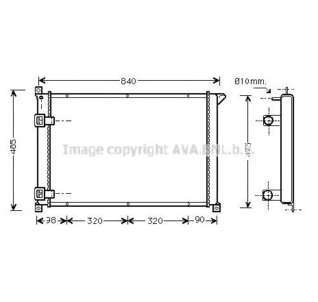 Radiator, racire motor PRASCO RTA2257</br>Piesa auto pentru Radiator racire apa/ ulei Radiator, racire motor PRASCO RTA2257</br>Piesa auto pentru Radiator racire apa/ ulei