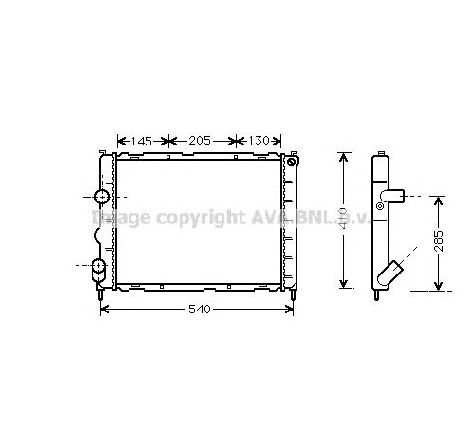 Radiator, racire motor PRASCO RTA2267</br>Piesa auto pentru Radiator racire apa/ ulei Radiator, racire motor PRASCO RTA2267</br>Piesa auto pentru Radiator racire apa/ ulei